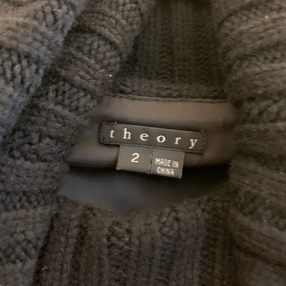 Theory Cowlneck Shift Pocket Sleeveless Dress sz 2 - Picture 4 of 5